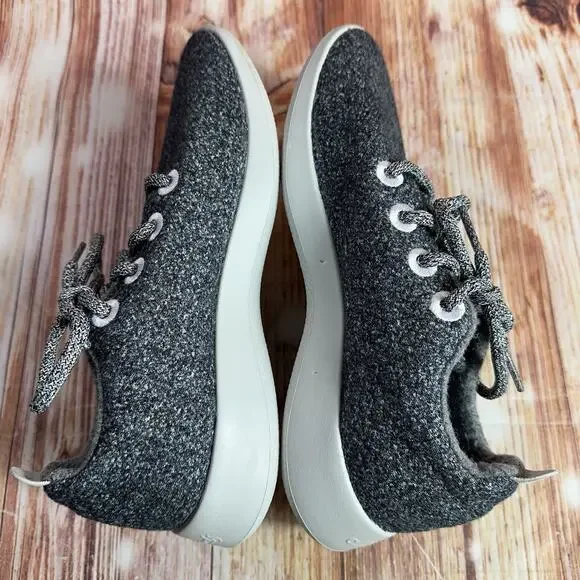 Allbirds Merino WOOL RUNNER MIZZLE Womens Size 7 Gray Sneakers Athletic Shoes WR - Picture 6 of 11